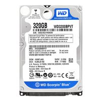 Festplatte WD 320Gb WD3200BPVT 8Mb Cache 5400 Rpm Sata II 2,5" Zoll Blue