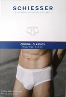 SCHIESSER, Doppelripp Herren Slip, ORIGINAL CLASSICS, weiß, 7