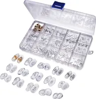 MMOBIEL 150 Paar Brillenreparatur-Kit Klar Transparent Brillen-Nasenstützen-Pads