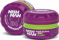 NISHMAN 04 Hair Styling Wax Rugby - violet - Kräuter