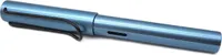LAMY AL-star leichter Füllhalter 0E1 aus Aluminium in aquatic mit ergonomischem Griff und polierter Stahlfeder Stichbreite Mittel, inkl. Tintenpatrone T 10 blau
