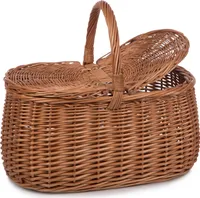 Weidenkorb Korb Einkaufskorb Autokorb Weide Auswahl Picknickkorb Pilzkorb PICKNICK groß
