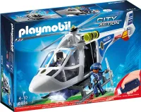 PLAYMOBIL 6874 Polizei Helikopter mit LED-Suchscheinwerfer