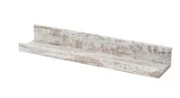 MOSSLANDA Ikea Bilderleiste, weiß Kieferneffekt, gebeizt, 55 cm