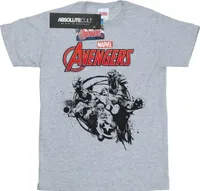 Marvel - "Avengers" T-Shirt für Herren BI5351 (XL) (Grau meliert)