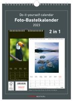 herlitz Kreativ-Wandkalender 2022 DIN A4 schwarz/weiß