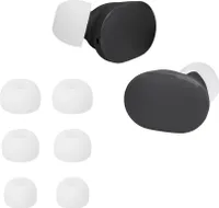 kwmobile 6x Polster kompatibel mit JBL Tune Buds - 3 Größen - Silikon Ohrstöpsel In-Ear Kopfhörer