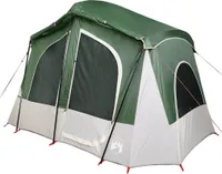 vidaXL Campingzelt 5 Personen Grün Wasserdicht