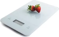 Lacor 61708 Elektronische KÃ1/4chenwaage mit LCD-Infodisplay, Messbereich bis 5 kg, Glas-Wiegeschale, Zuwiegefunktion, Automatische Abschaltung