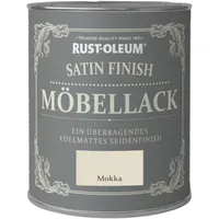 Rust-Oleum Satin Finish Möbellack Vintage/Shabby Look, ver.Farben 750ml, Farbton:Mokka