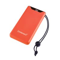 Intenso Powerbank F10000 PD Qualcomm Quick Charge 3.0 10000 mAh 1x USB Typ A und C OUT orange