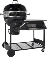 Kondela Gartengrill Kariol - Schwarz / Silber
