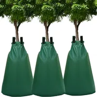 Baumbewässerungssack (3 Stück), 20 Gallonen Baumbewässerungssack für Bäume, Baumbeutel aus haltbarem PVC-Material, Ideale Bewässerung im Garten