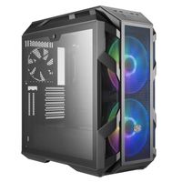 Cooler Master MasterCase H500M - Midi-Tower - PC - Glas - Netz - Stahl - Grau - ATX,EATX,Micro ATX,Mini-ATX - Gaming