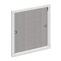 Schellenberg Insektenschutz-Fenster mit Alu-Rahmen 100 x 120 cm, Farbe Weiß