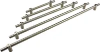 Möbelgriff Charlotte ø 12mm La 128mm Stangengriff massiv Edelstahl Küchengriff
