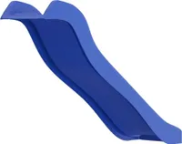 vidaXL Kinderrutsche Blau 175x38x23 cm Polypropylen