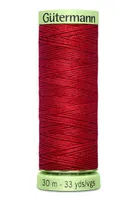 Knoflíková (režná) nit Gütermann 30 m - 46 - červená