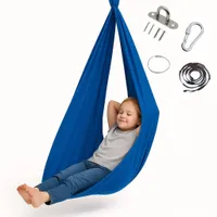 Hängematte Therapieschaukel für Kinder, Kinderschaukel Hängematte, Indoor Therapieschaukel, Kuschelhängematte Sicherheit/Tragfähigkeit bis 90 kg