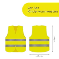 Kinderwarnweste Gelb von  Sponsoring, 1,99 €
