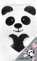 Pamiętnik pluszowy z kłódką Panda