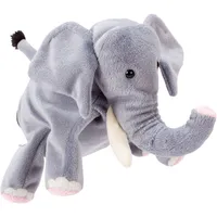 Beleduc Handpuppe Elefant Teddy Grau  Grau One Size