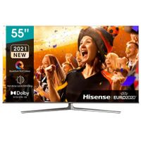 Hisense 55U8GQ Fernseher 138,7 cm (54.6 Zoll) 4K Ultra HD Smart-TV WLAN Grau
