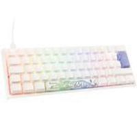 Ducky One 2 Pro Mini White Edition Gaming Tastatur, RGB LED - Kailh White