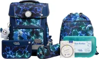 School Mood Champion Pro 7-teiliges Schulranzen-Set - Felix (Wolf)
