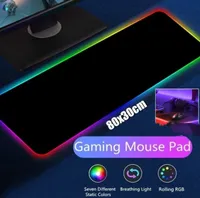 XXL Gaming Maus & Tastatur Unterlage mit LED