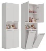Topeshop NEL 2K DK BIEL Badezimmerschrank de Badezimmerschrank White
