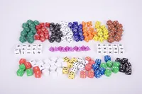 Betzold 82054 - Würfelkoffer mit 162 Würfeln - Würfel-Set Spielwürfel Zahlenwürfel