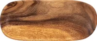 Holztablett Akazie 35x15cm Rechteckig Schale Obstschale Tablett Oval Holz Unikat