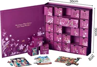 Weihnachts-Adventskalender-Puzzle-Set 2024, Puzzlespiel für Kinder und Erwachsene, 24-Tage-Countdown bis zum Weihnachtskalender