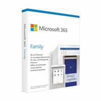 Microsoft 365 Family WIN/MAC Subscript. 1 Lic. 1 Year dt.P8