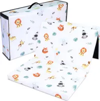 Reisebett Matratze 60x120 cm faltbar - dicke faltbare Matratze für Baby Klappmatratze Kinder Matratze Reisebett 120x60 Safari