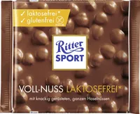 Ritter Sport Voll Nuss laktosefrei mit ganzen Haselnüssen 100g