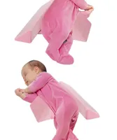 Kopfkissen, Seitenstützkissen für Babys, Baby Seite Schlafkissen Dreieck Baby Lagerungskissen zum Schlafen Tiefschlafen - Rosa