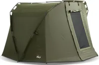 Lucx Caracal Bivvy Angelzelt für 1–2 Mann – wasserdichtes Karpfenzelt mit herausnehmbarer Bodenplane & 10.000 mm Wassersäule