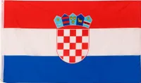 PHENO FLAGS Kroatien Flagge 90 x 150 cm Kroatische Fahne Nationalflagge 2 ÖSen