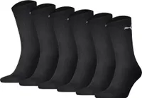 PUMA Uni Sport-Socken, 6er Pack - Sport Crew Lightweigth, Tennissocken, uni Schwarz 47-49