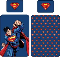 Superman Bettwäsche, 200 cm x 135 cm, 80 cm x 80 cm, Deutsche Standardgröße, 100% Baumwolle