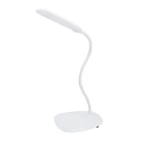 LED USB flexibilná stolová lampa Stolová nočná dotykový spínač Stmievateľné svetlo na čítanie