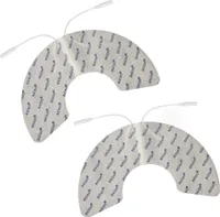 axion® Elektrodenpads passend zu Prorelax, Promed, axion - Knieelektrode, 2mm Steckanschluss, 2 St., selbstklebende TENS EMS Elektroden