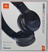 JBL LIVE 400BT kabellose On-Ear Kopfhörer in Schwarz Bluetooth