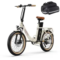 Onesport 20 Zoll Elektrofahrrad Pedelec, City E-bike ,Cityräder E-Klapprad 48V/17Ah,250W Motor,25km/h,E-Bike ,klapprad,LCD-Display,APP