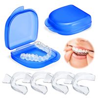4 Stück Aufbissschiene, Zahnschiene gegen, Anti-Schnarchen Zahnschutz