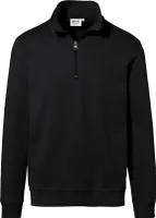HAKRO Zip-Sweatshirt Premium 451, schwarz, M