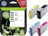 HP Photosmart 5522 original XL Patronen 4er Set Tinte HP-364 XL