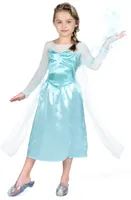 Klassisches Kostüm Elsa Frozen - Die Eiskönigin Mädchen 3-4 Jahre (97-109 cm)